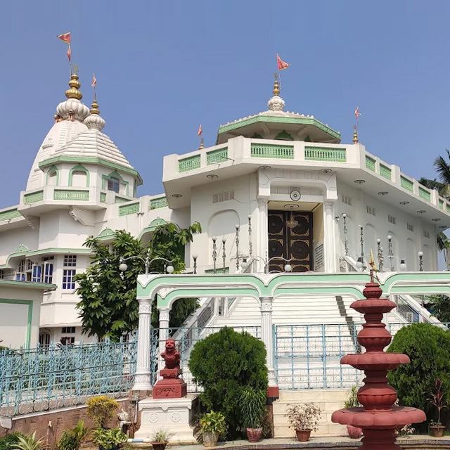 Spiritual temple backdrop